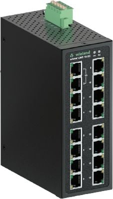 WİELAND ELEKTRİK 83.040.0160.0 IP switch 14 x RJ45 10/100 Mbit/s _ 2 x 1000 Mbit/s Fast Ethernet