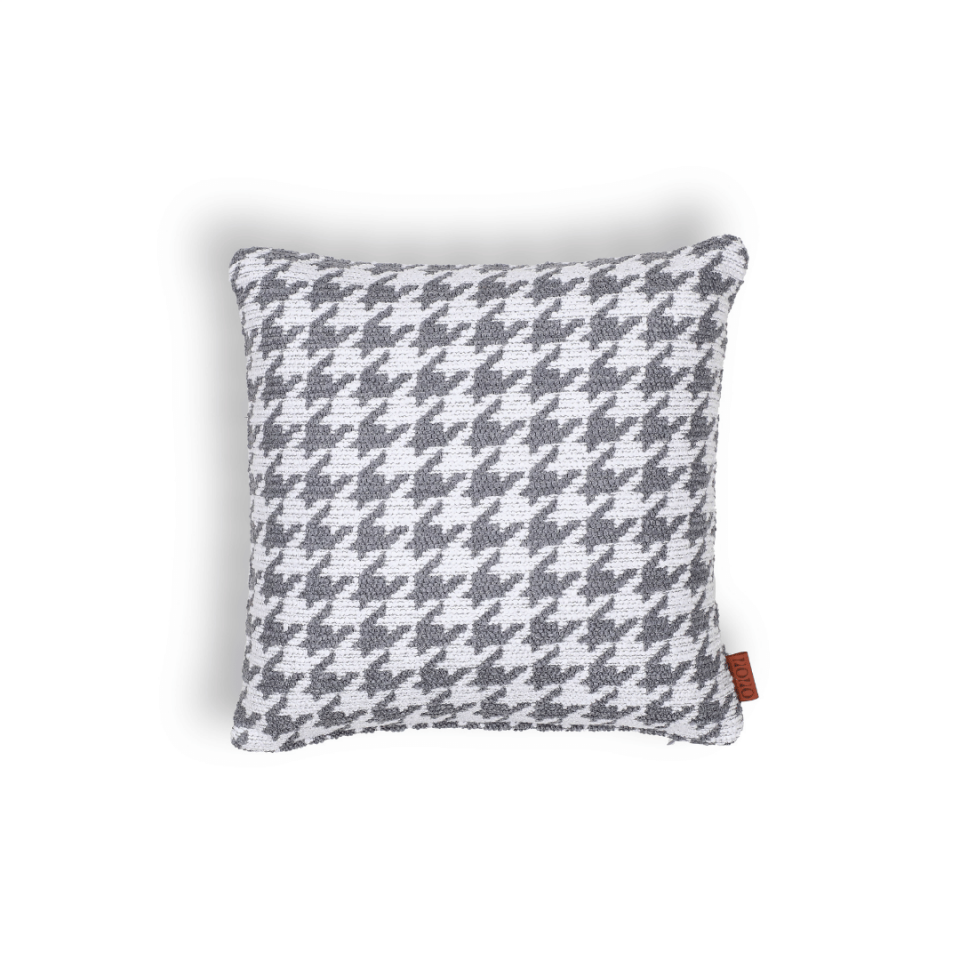 Baby 45*45 Gri Kazayağı Bukle Kırlent