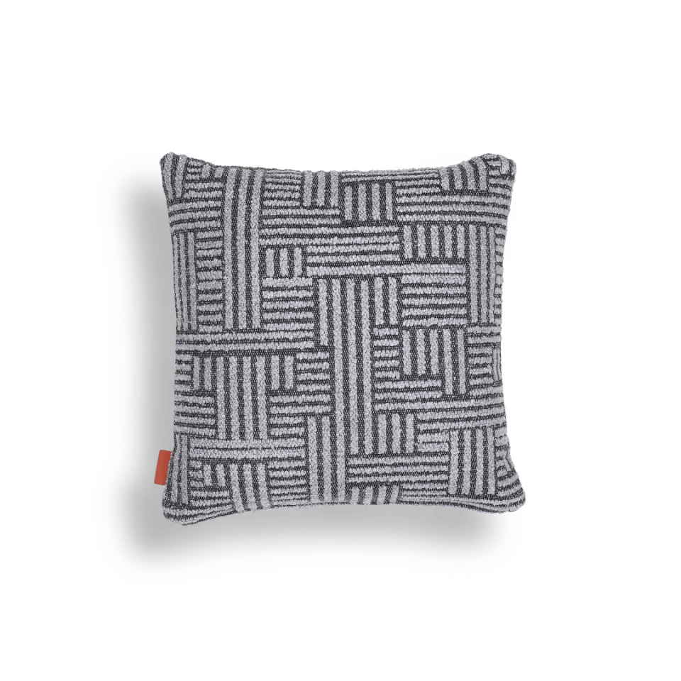 Abby 45*45 Gri Etro Bukle Kırlent