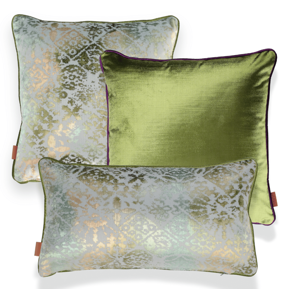 Oliva & Aspen 3'lü Kombin Set Gri & Yeşil