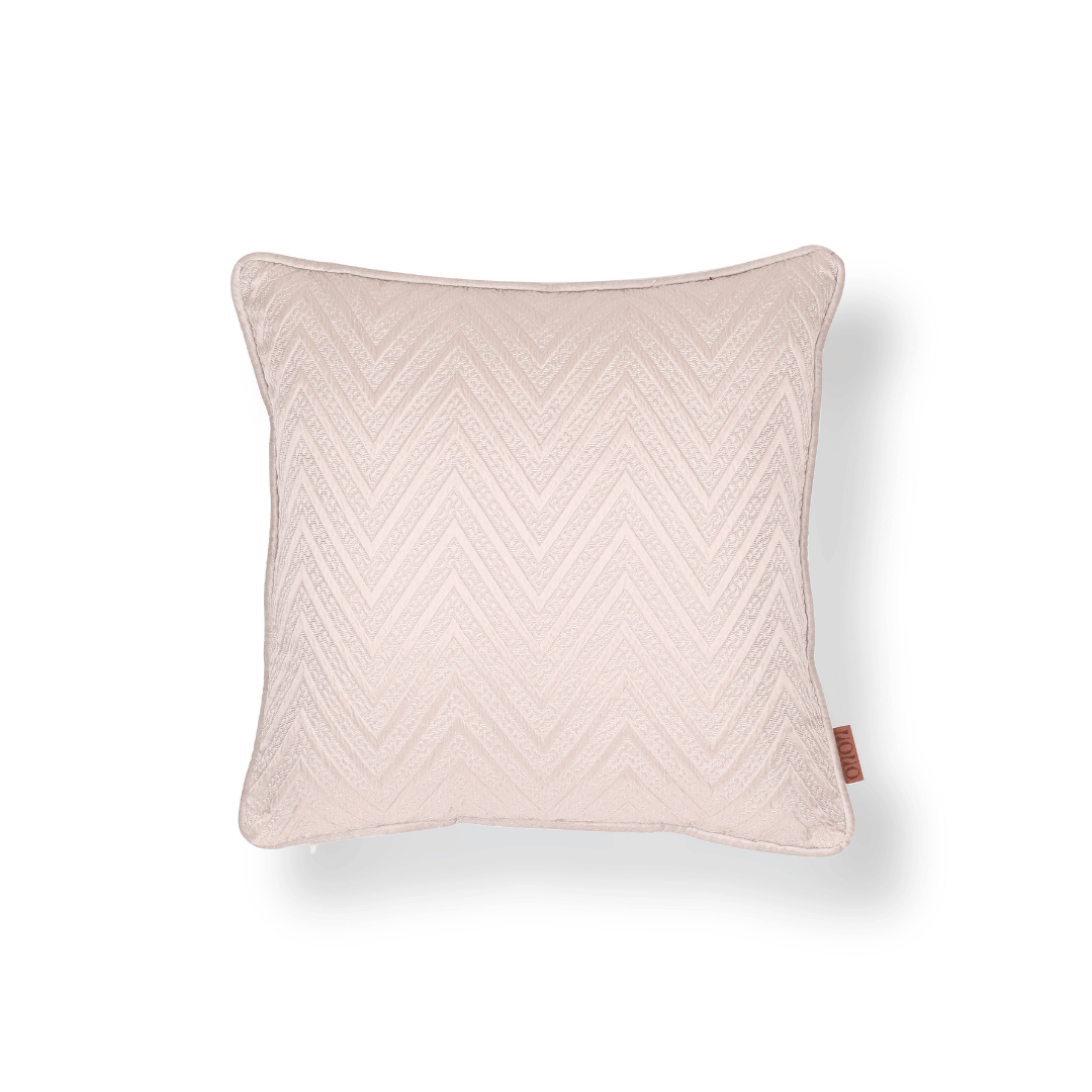 Fiona 45*45 Vizon Zigzag Saten Kırlent