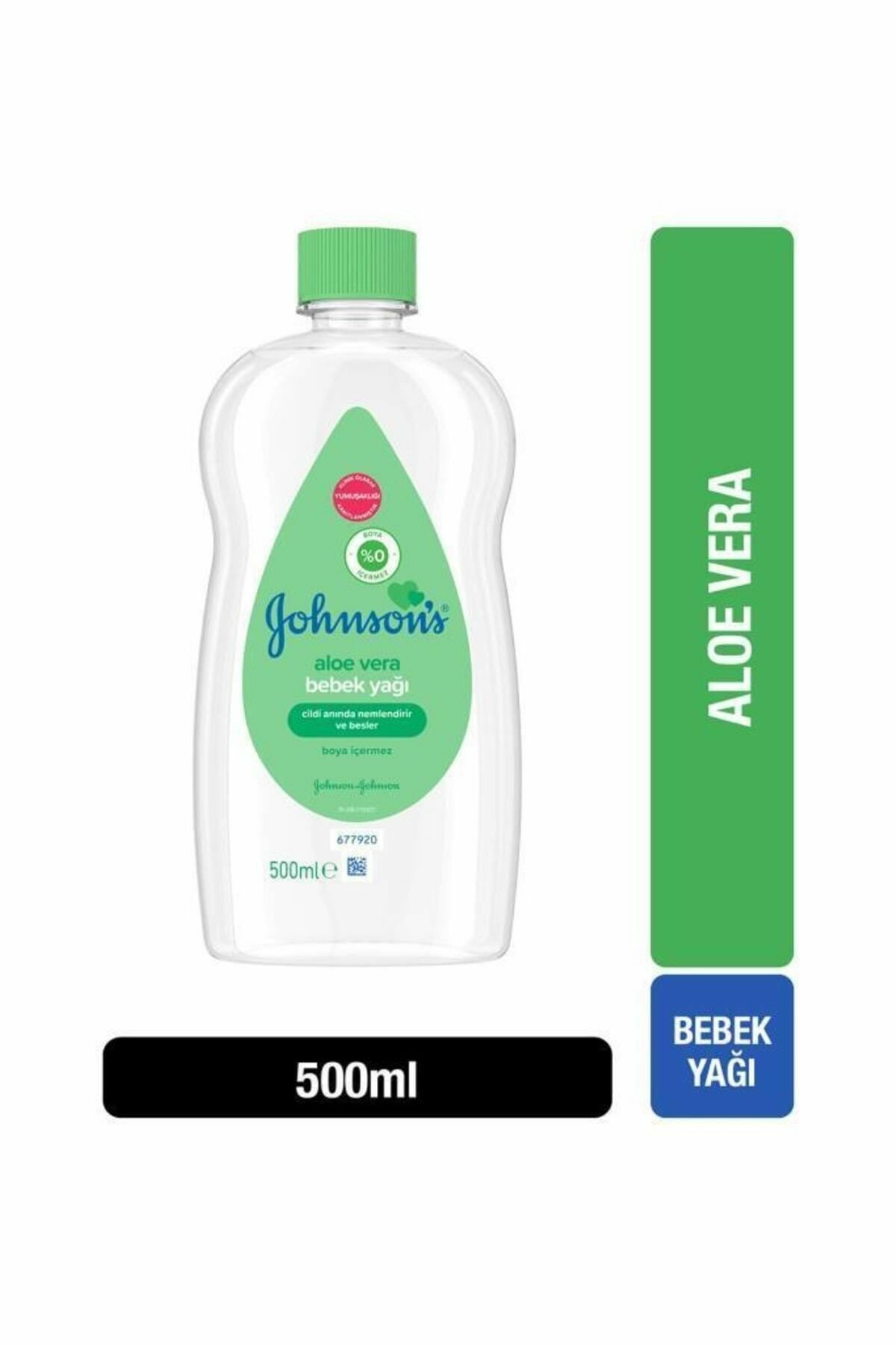 Johnson's Baby Yağ Aloe Vera 500 ml