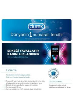 Durex Extreme 10'lu Prezervatif