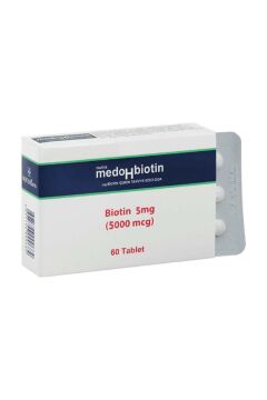 Dermoskin Biotin Saç Dökülmesi MedoHbiotin 5 mg 60 Tablet