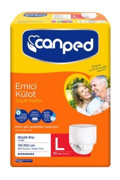 Canped Emici Külot Large 30'lu