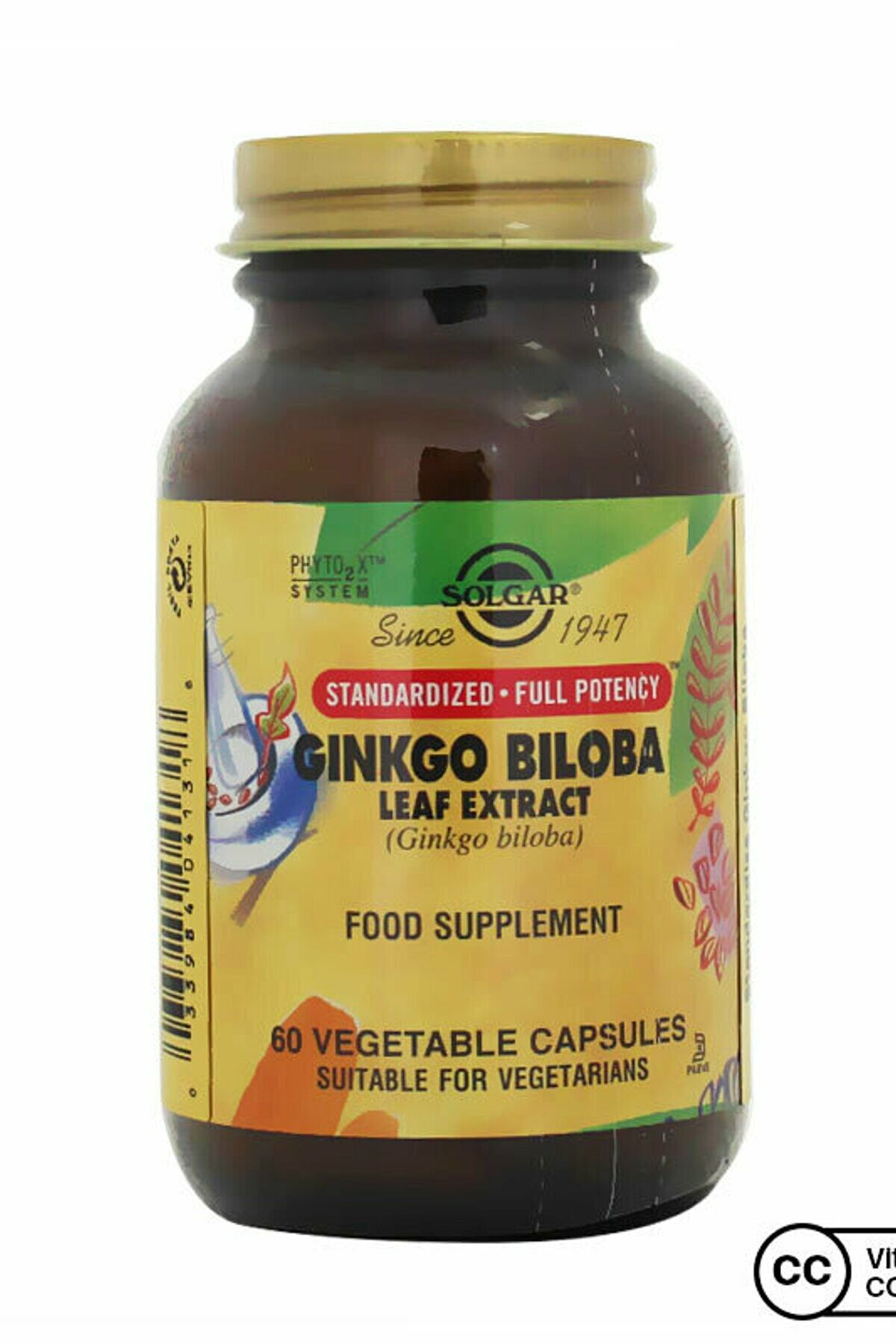 Solgar Ginkgo Biloba Leaf Extract 60 Kapsül