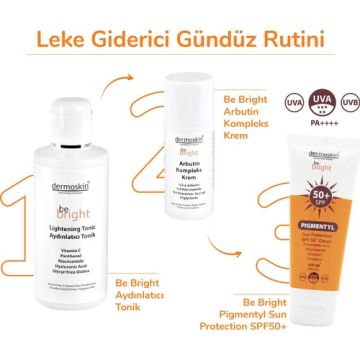 Dermoskin Pigmentyl Güneş Koruyucu SPF 50+ Krem 75+75ml 2'li Paket