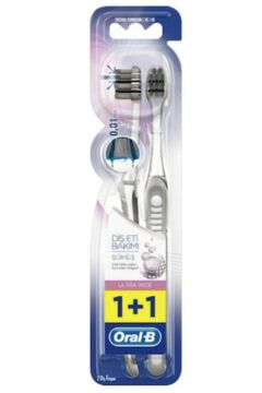 Oral-B Gümüş Diş Fırçası 2li