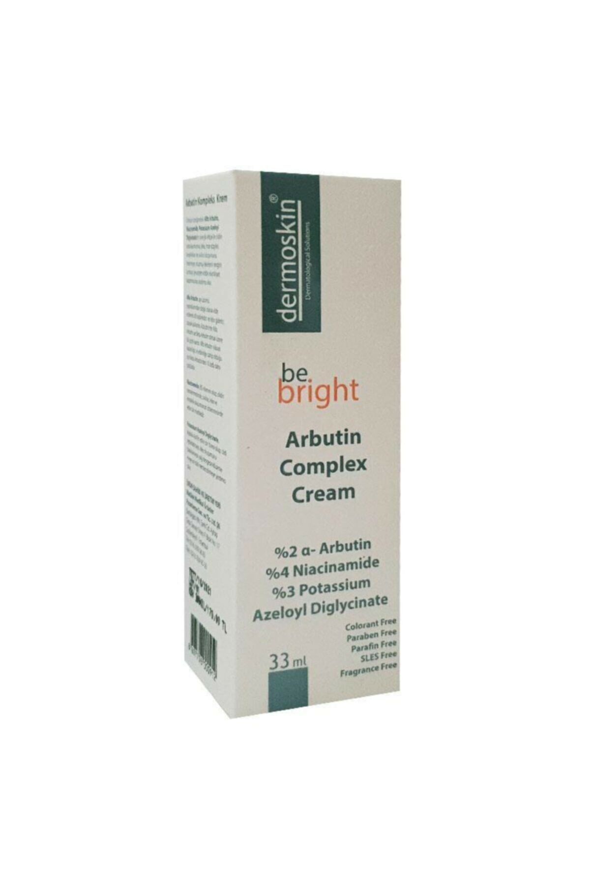 Dermoskin Be Bright Yüz Bakımı Lekeli Ciltlere Özel Arbutin Kopleks Krem 33 ml