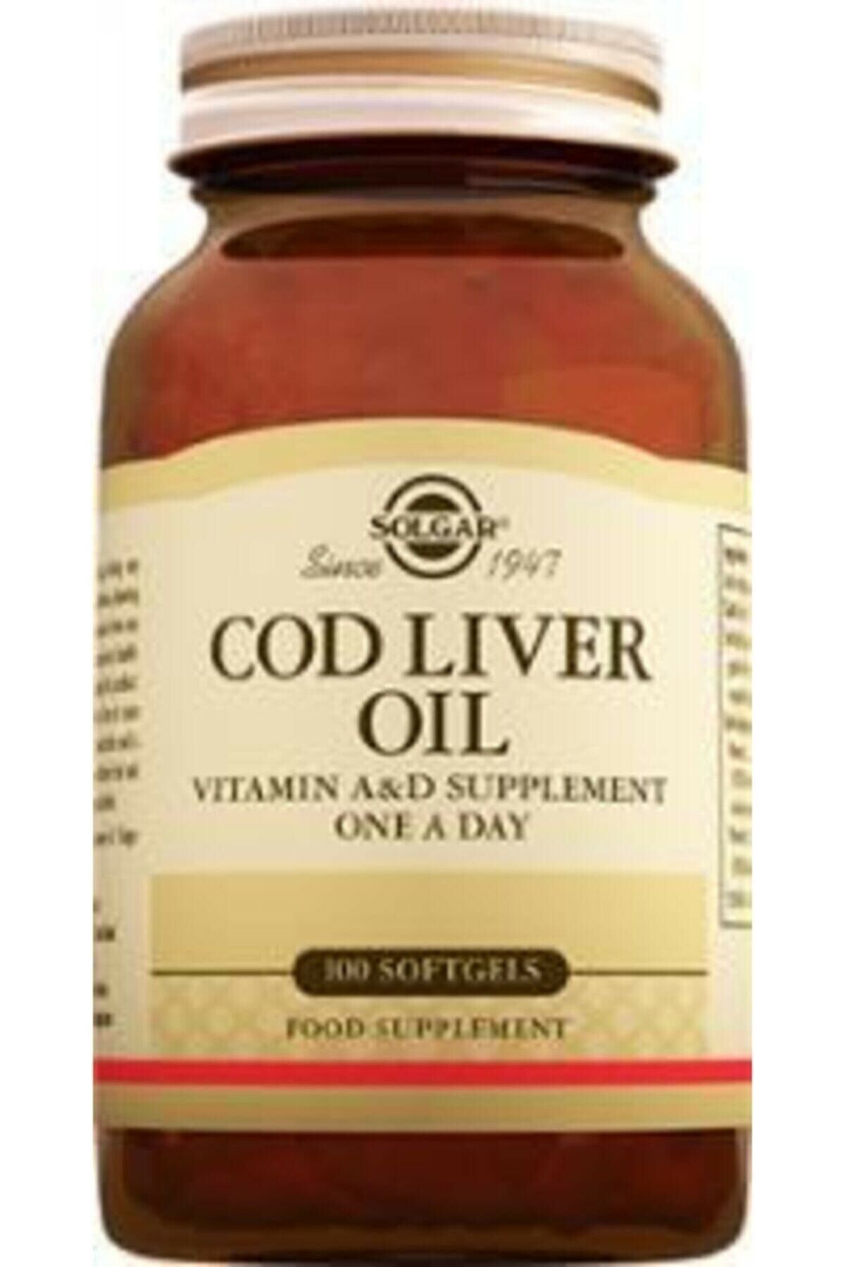 Solgar Cod Liver Oil 100 Kapsül