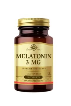 Solgar Melatonin 3 mg 30 Tablets