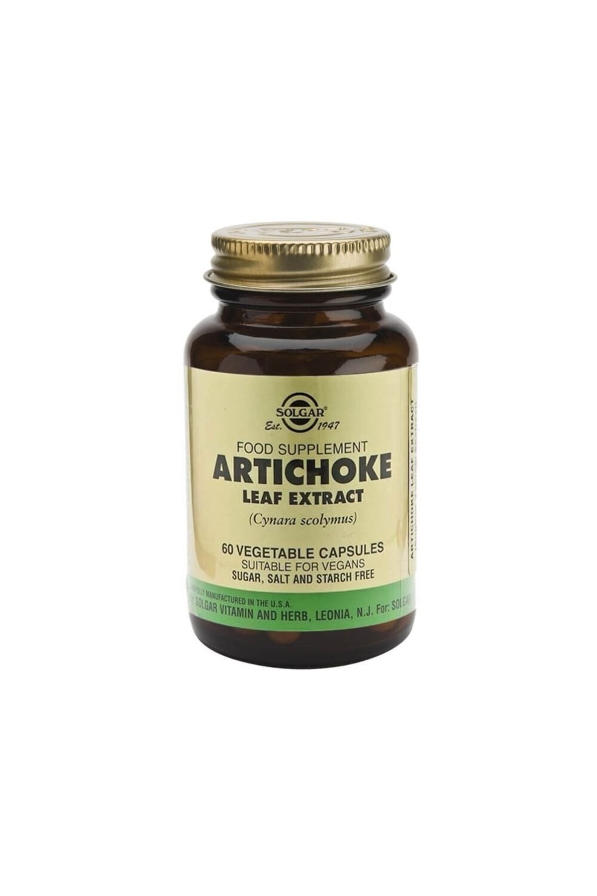 Solgar Artichoke Leaf Extract 60 Kapsül