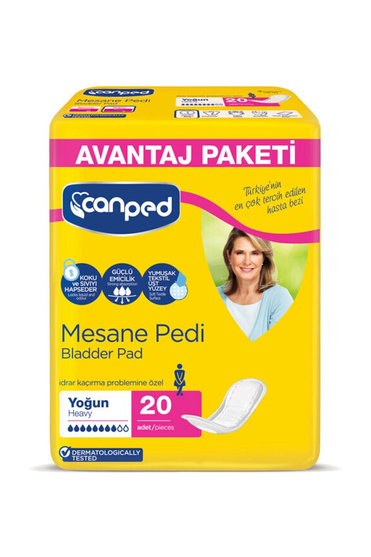 Canped Mesane Pedi Yoğun Large 20'li