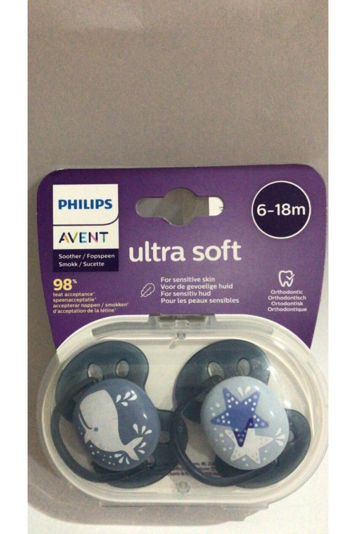 Philips Avent 223/03 Ultra Soft Emzik Erkek 6-18 Ay