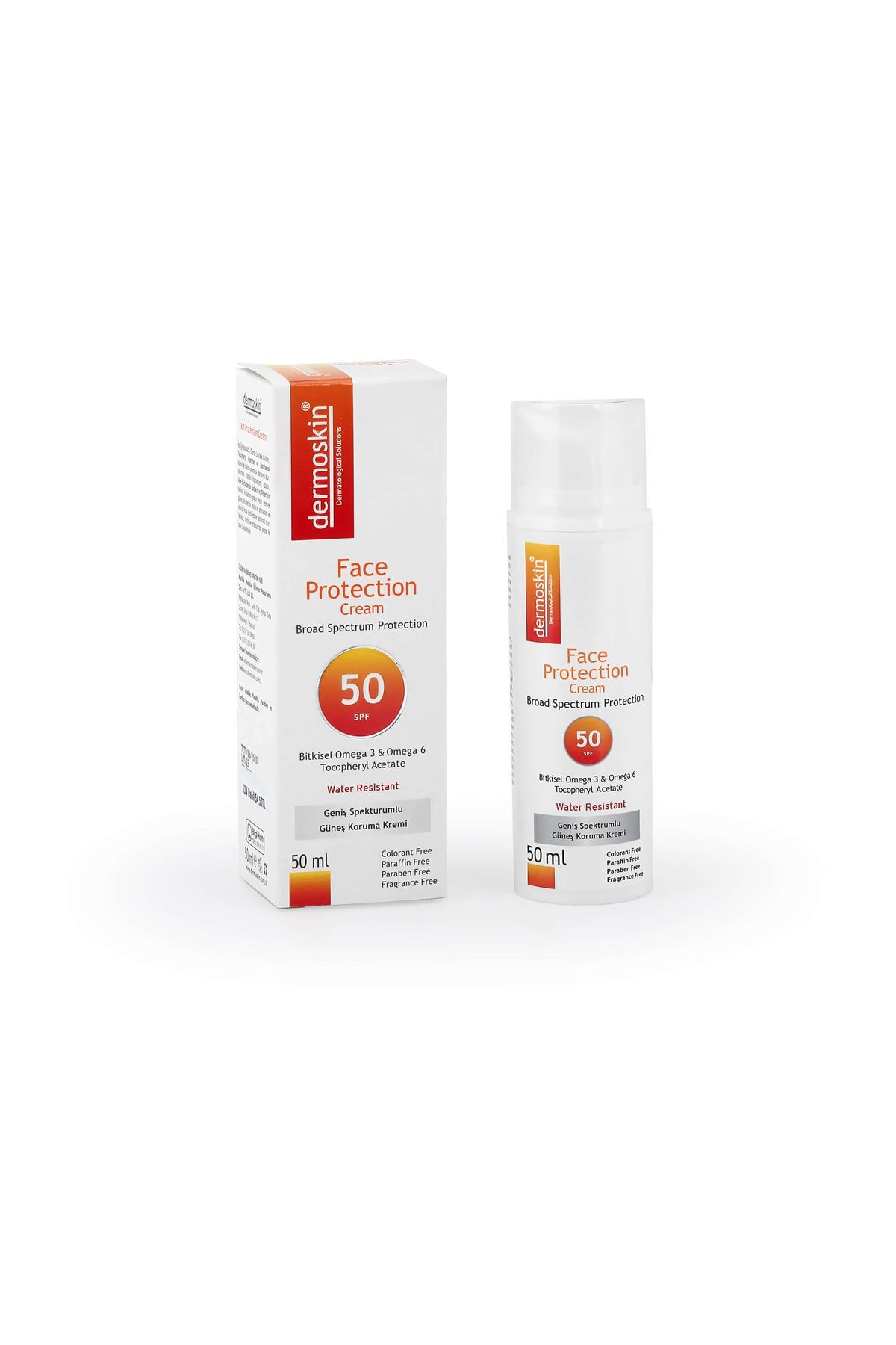 Dermoskin Face Protection Spf 50 Plus 50 ml Güneş Kremi