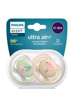 Philips Avent Scf085/13 Ultra Air Emzik 0-6 Ay 2'li Kız