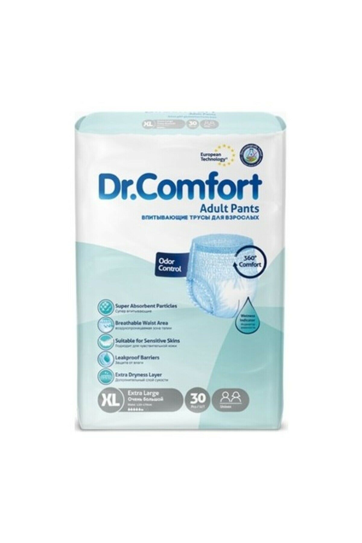 Dr. Comfort Emici Külot Bez xLarge 30'lu