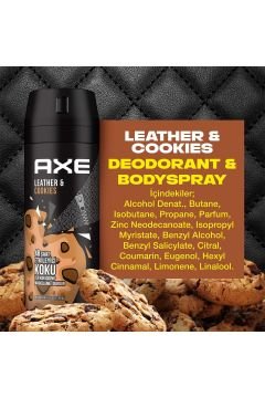 Axe Leather + Cookies Deodorant Sprey 150 ml
