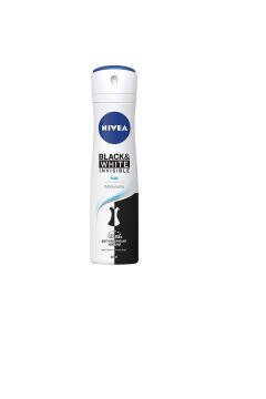 Nivea Invisible for Black & White Deodorant (Pure) 150 Ml