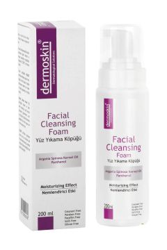 Dermoskin Facial Cleansing Foam Yüz Yıkama Köpüğü 200 ml