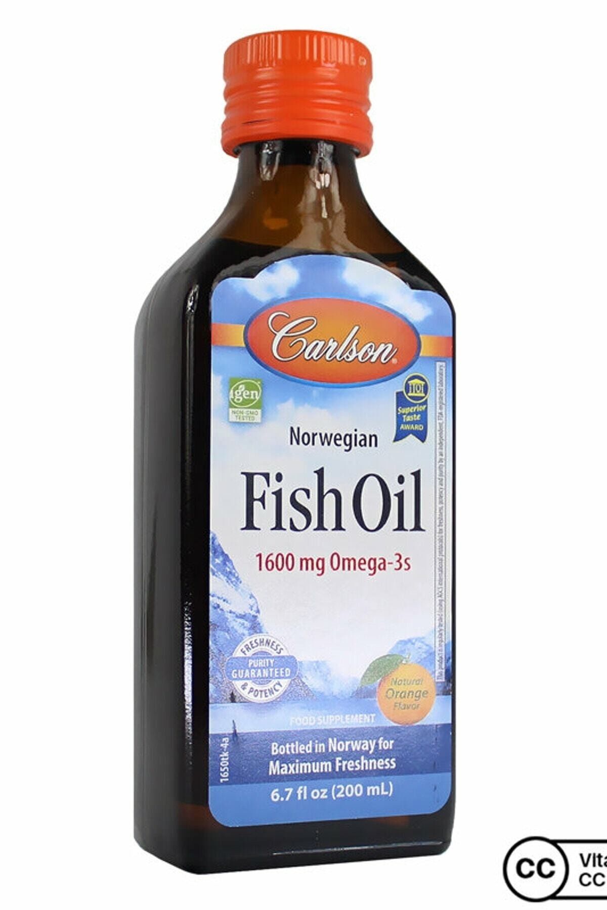 Carlson Balık Yağı Şurup Limon 200 ml