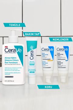 Cerave Akneye Eğilimli Ciltler İçin Yüz Bakım Jeli 40 ml