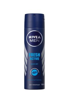 Nivea Men Deodorant Sprey Fresh Active 150 Ml