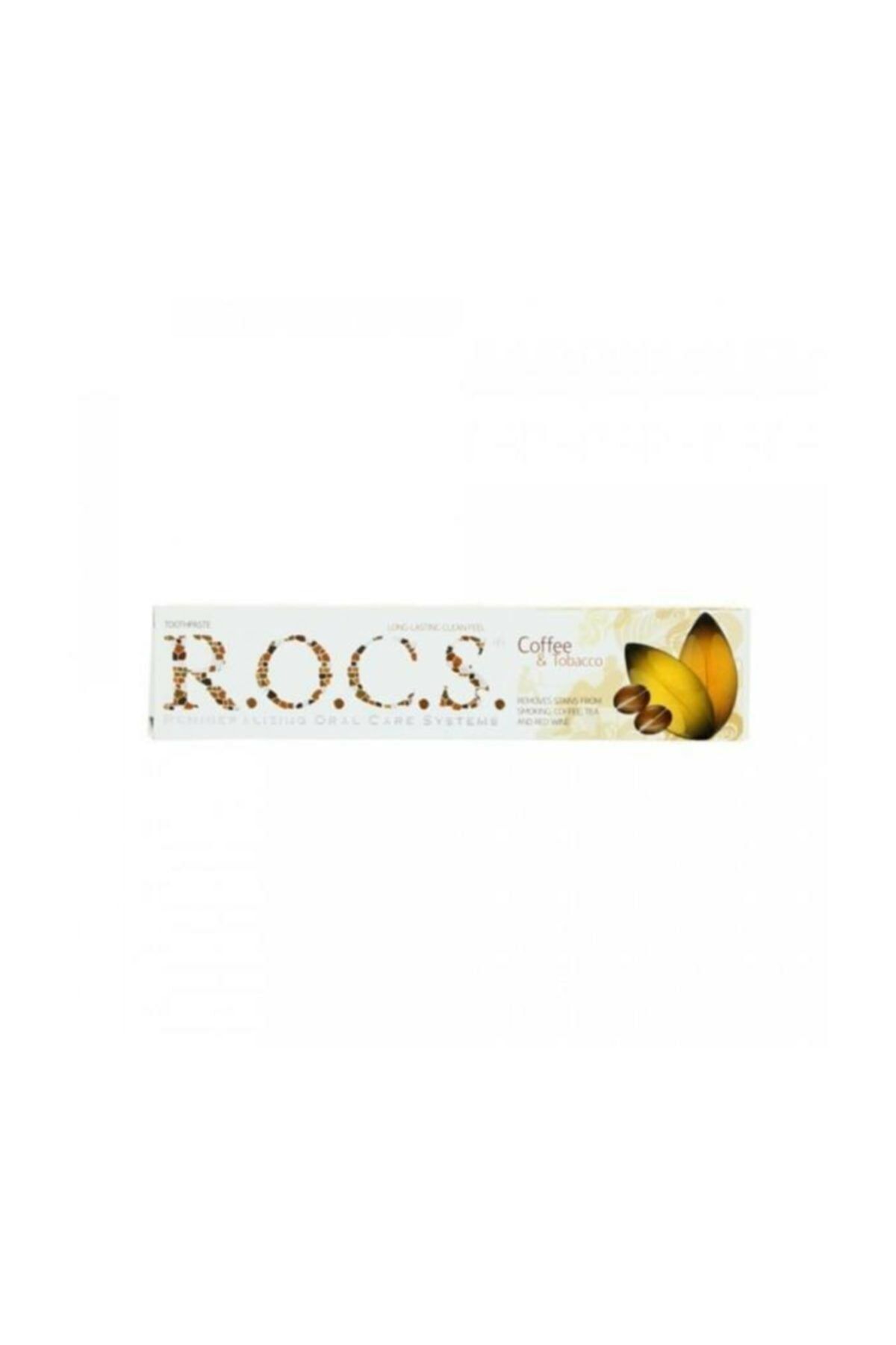 Rocs Coffee & Tobacco Diş Macunu 74 gr