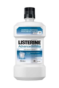 Listerine Advanced White Hafif Tat 250 ml