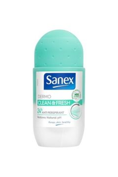 Sanex Dermo Clean Fresh Roll-On Deodorant 50 ml