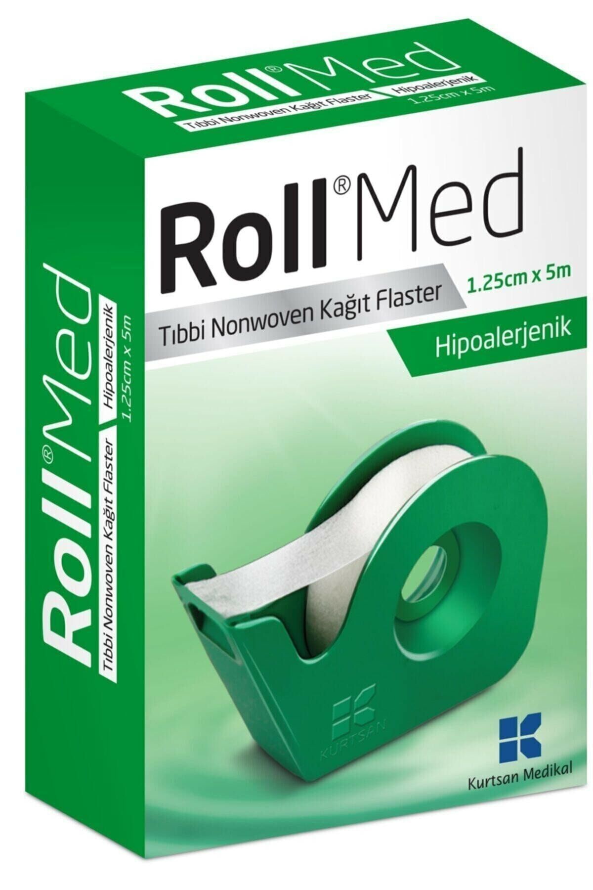 Roll Med Tıbbi Nonwoven Kağıt Flaster 1,25cm x 5m