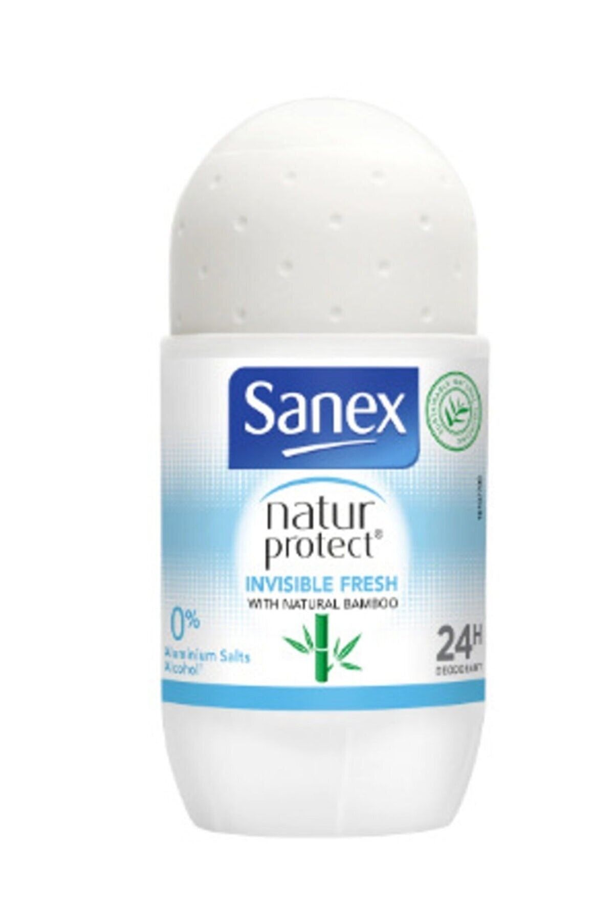 Sanex Natur Protect Invisible Fresh With Natural Bomboo Roll-On Deodorant 50 ml