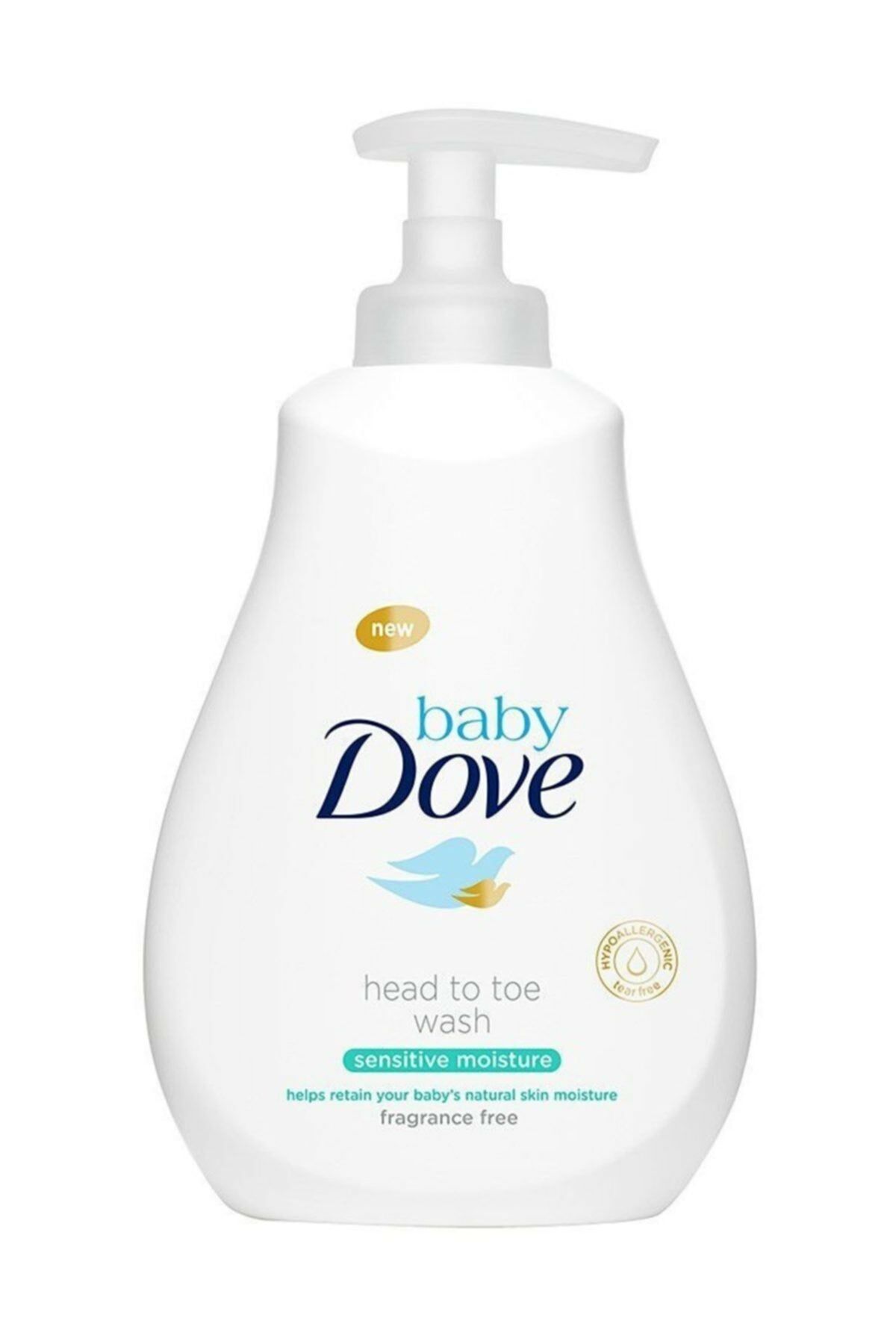 Dove Baby Saç ve Vücut Şampuanı Sensitive 400 ml - İthal