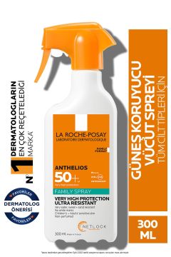 La Roche Posay Anthelios Family Spray Vücut Güneş Kremi SPF50+ 300 ml