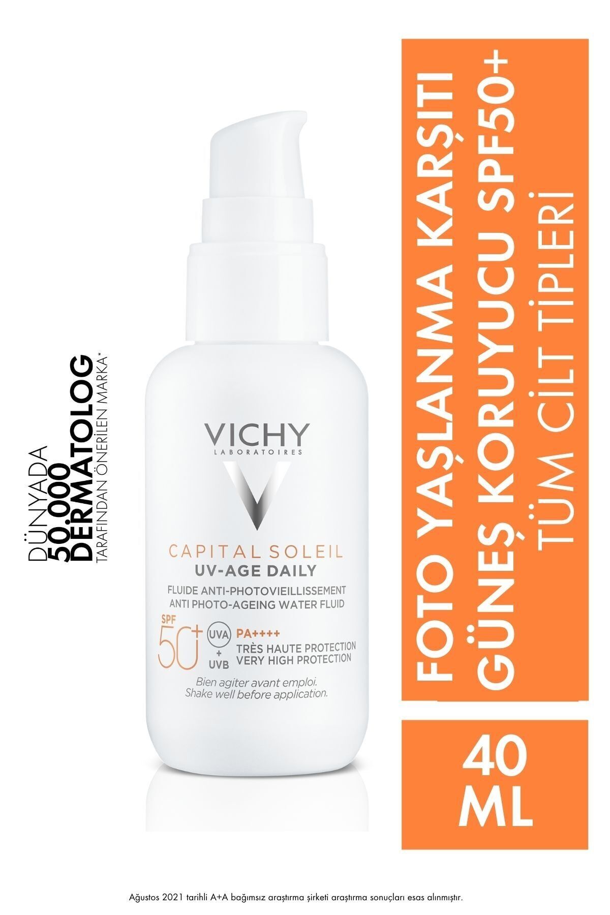 Vichy Capital Soleil UV Age Daily SPF50+ 40 ml