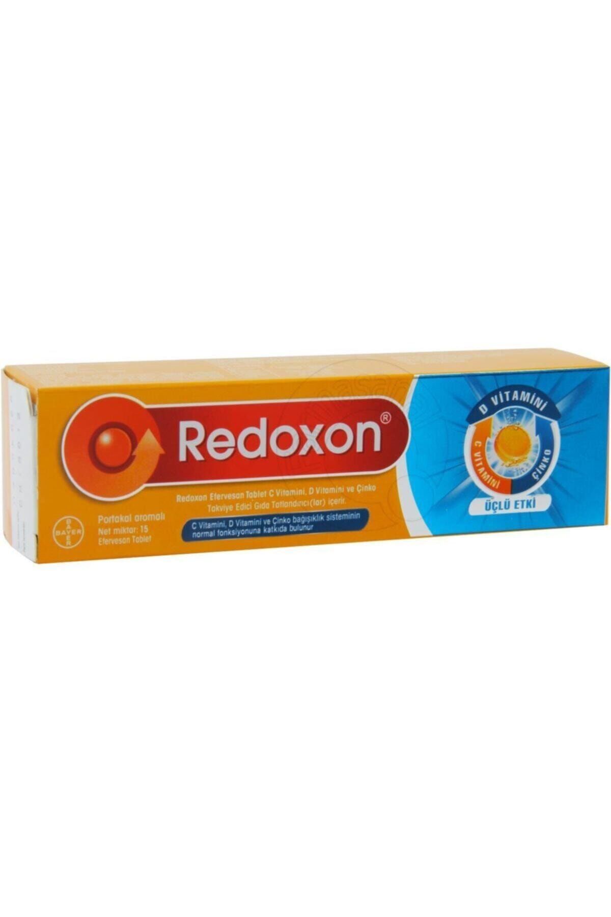 Redoxon Efervesan Tablet C Vitamini D Vitamini Çinko 15 li