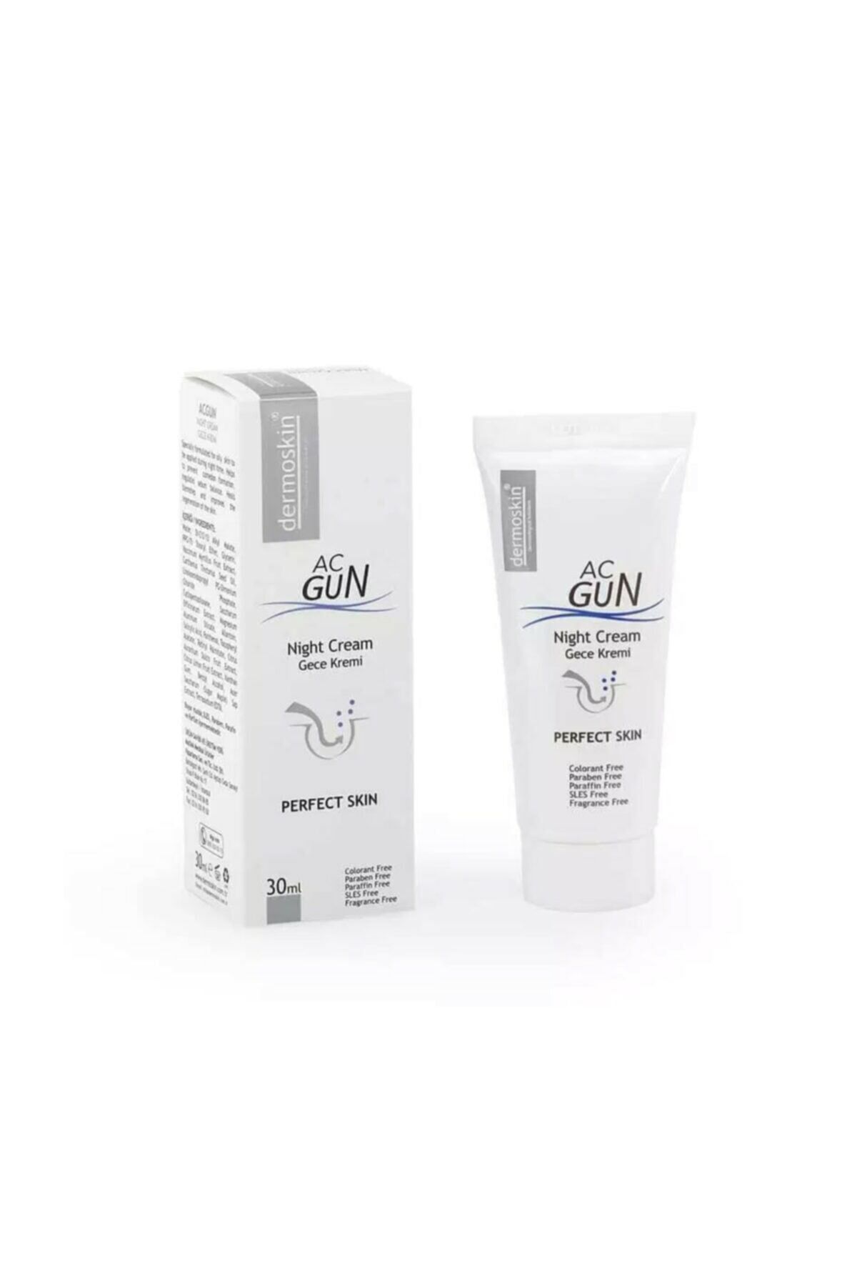 Dermoskin Acnegun Gece Kremi 30ml