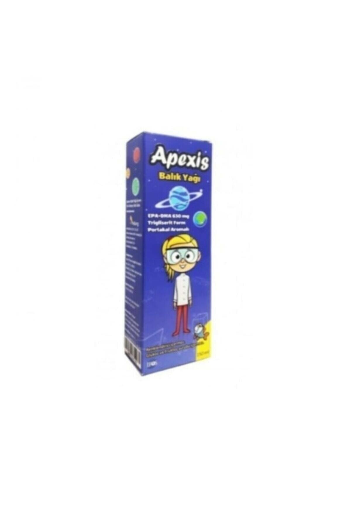 Apexis Balık Yağı Şurubu Portakal Aromalı 150 ml