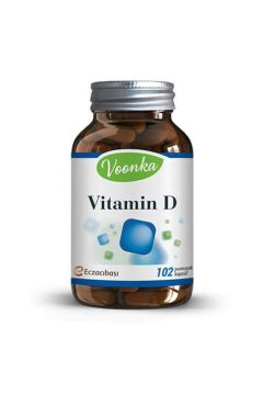 Voonka Vitamin D 102 Yumuşak Kapsül