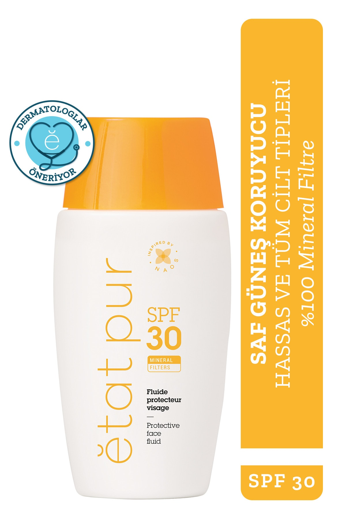 Etat Pur Fluide Mineral Güneş Kremi SPF30 40 ml