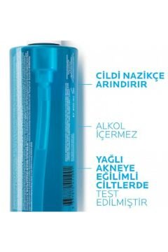 La Roche Posay Effaclar Gel 200 ml - Yağlı ve Hassas Ciltler için Temizleyici Jel