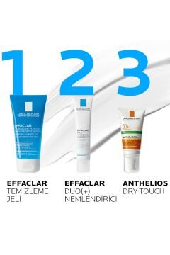 La Roche Posay Effaclar Gel 200 ml - Yağlı ve Hassas Ciltler için Temizleyici Jel