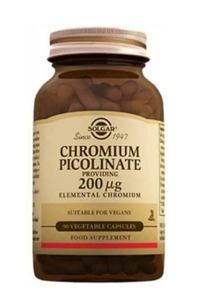 Solgar Chromium Picolinate 90 Kapsül