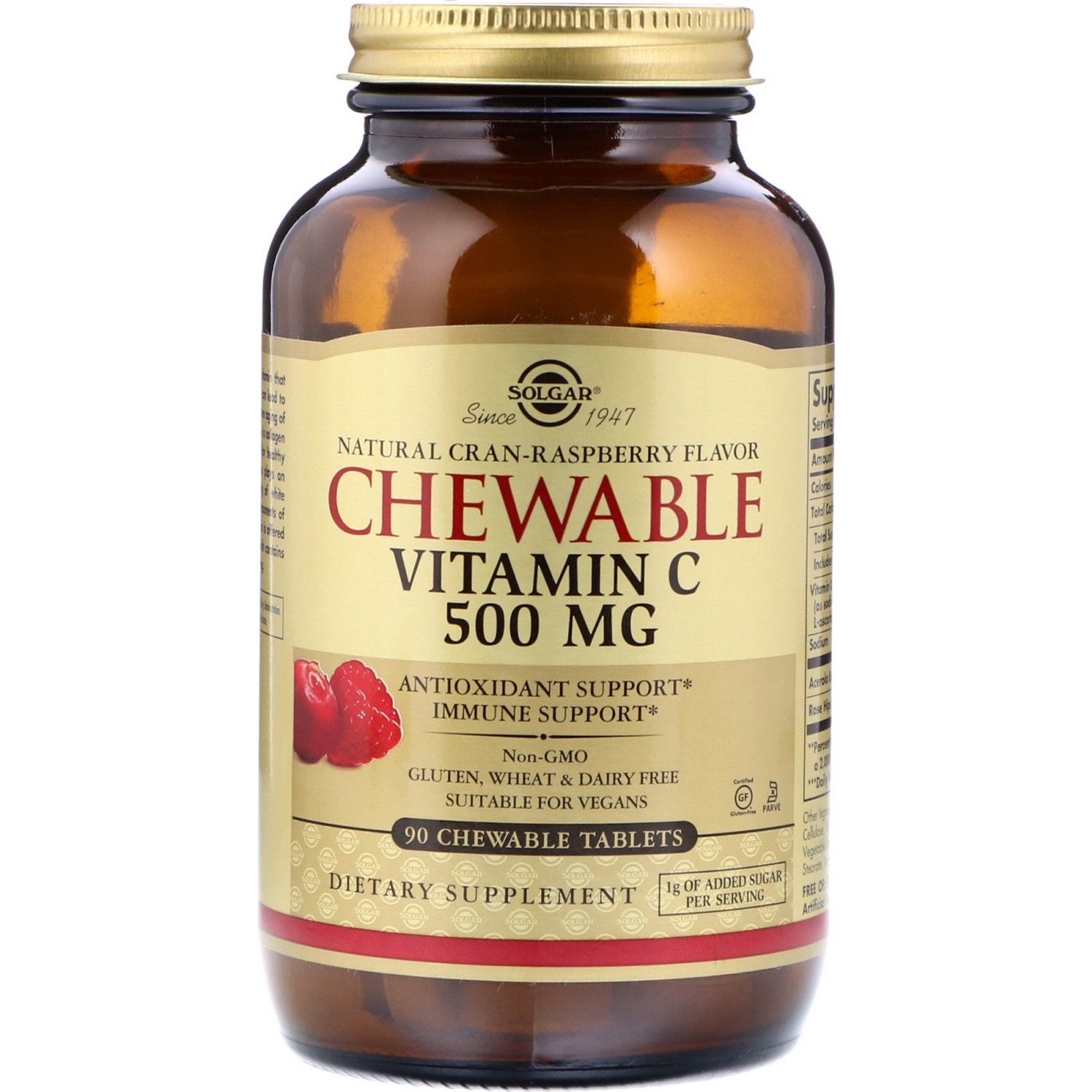 Solgar Chewable Vitamin-C 500 mg 90 Tablet