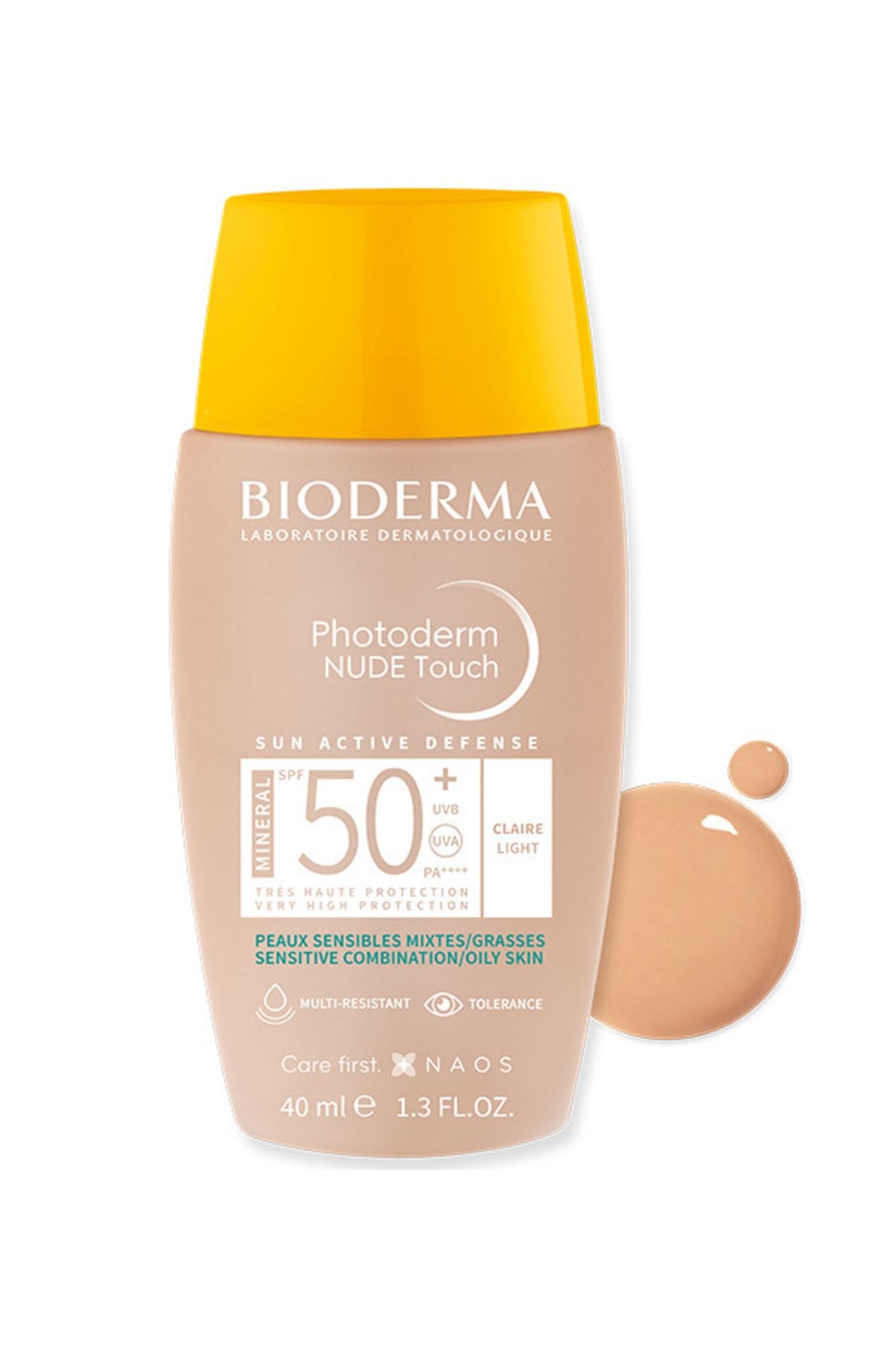 Bioderma Photoderm Nude Touch Light SPF50+ 40 ml