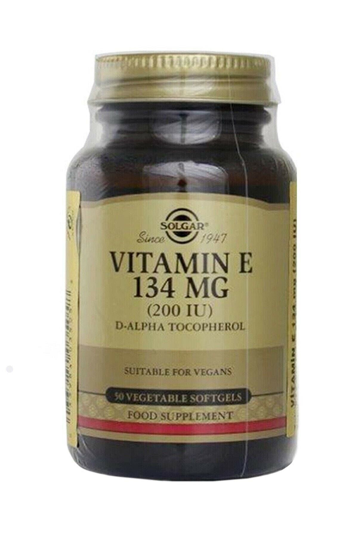 Solgar Vitamin E 200 IU 50 Softgel