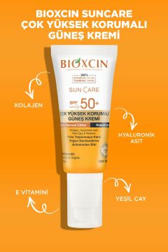 Bioxcin Güneş Kremi Kuru & Normal Ciltler İçin SPF50 50 ml