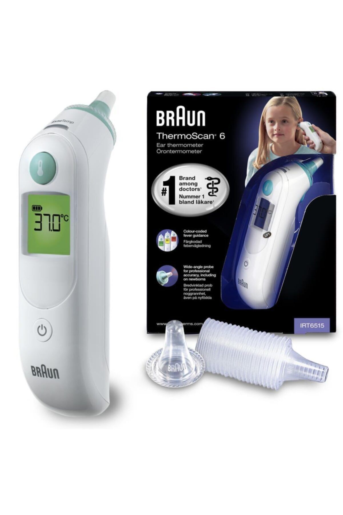 Braun ThermoScan 6 IRT 6515 Kulaktan Ateş Ölçer