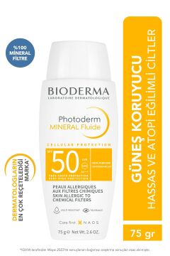 Bioderma Photoderm Mineral Fluide SPF50 75 ml