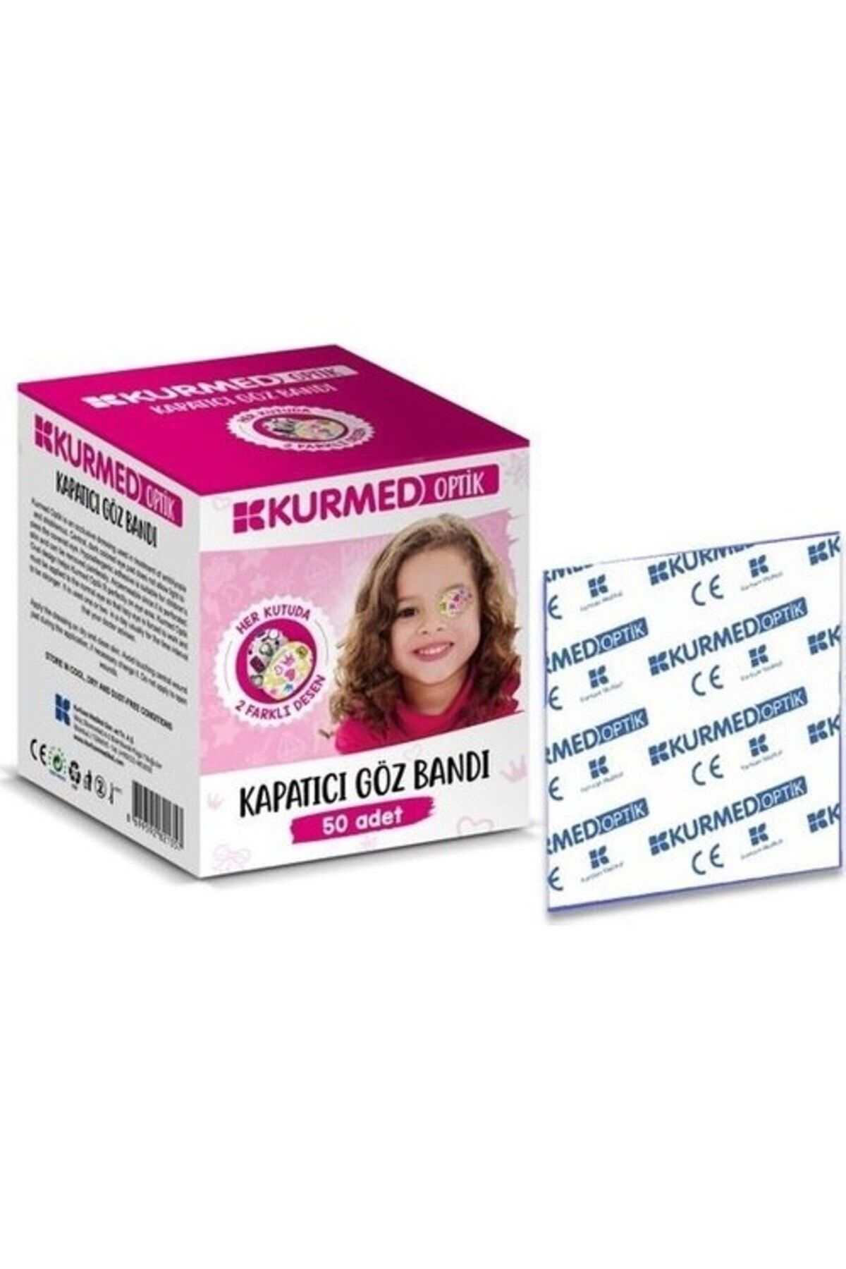 Kurmed Optik Kız Göz Bandı 50'li